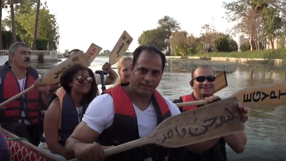 فيديو: الاحتفال بمهرجان قوارب التنين السنوي الصيني في مصر
