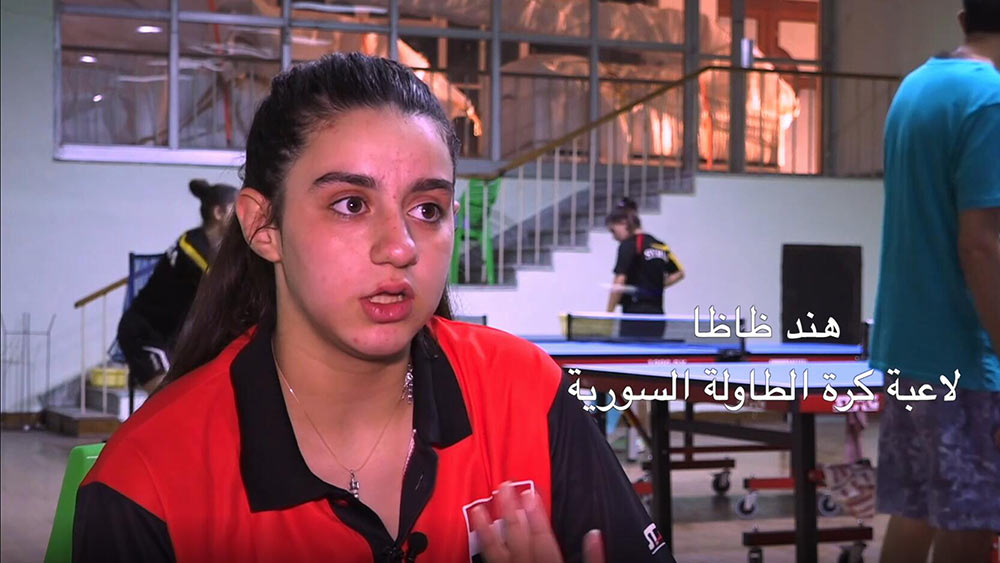 غلوبالينك | بعد عودتها من الأولمبياد.. الفتاة السورية تريد أن تذهب إلى الصين وتلعب كرة الطاولة هناك
