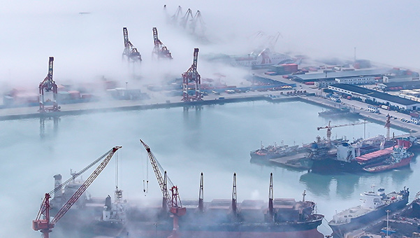 مدينة بشرقي الصين تعزز تنمية الصناعات المتعلقة بالسفن