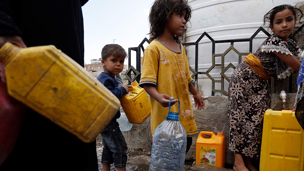 نقص المياه في اليمن