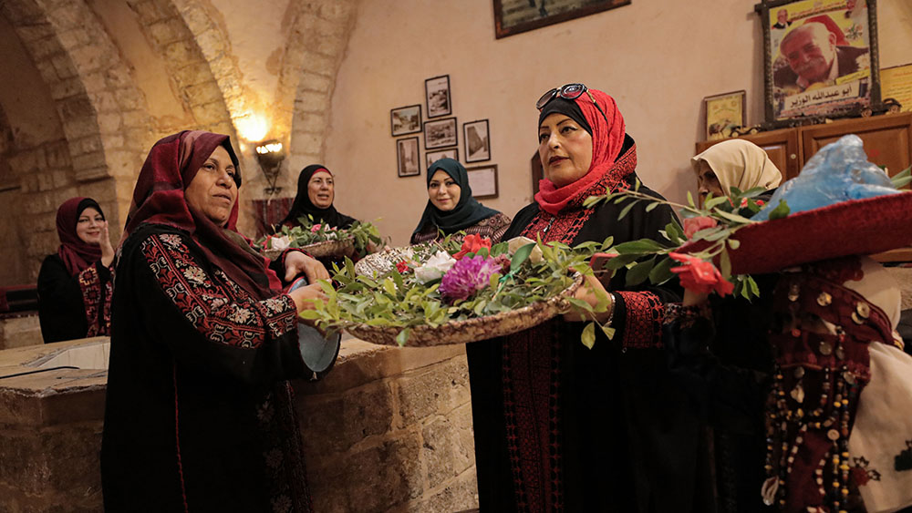 الاحتفال بيوم التراث الفلسطيني في غزة