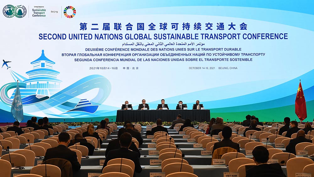 اختتام مؤتمر الأمم المتحدة العالمي الثاني للنقل المستدام ببيان بكين