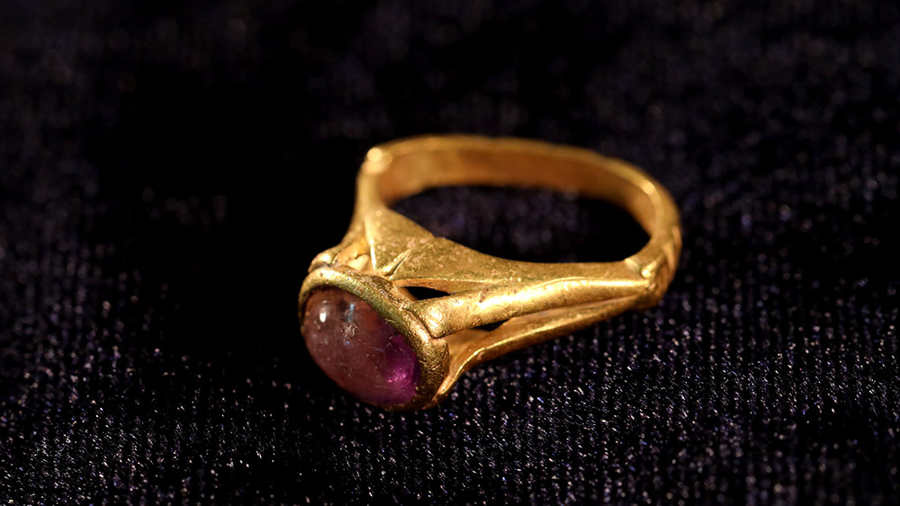 اكتشاف خاتم أثري في إسرائيل
