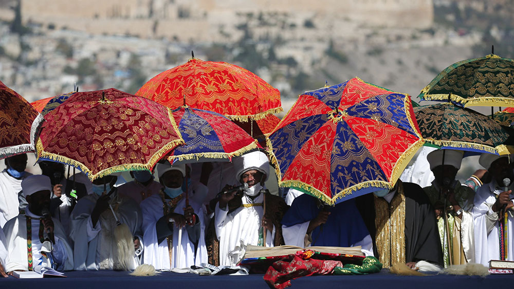 الاحتفال بعطلة عيد السجد اليهودي الإثيوبي في القدس