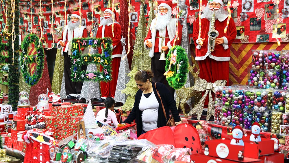 سوق كريسماس في القاهرة
