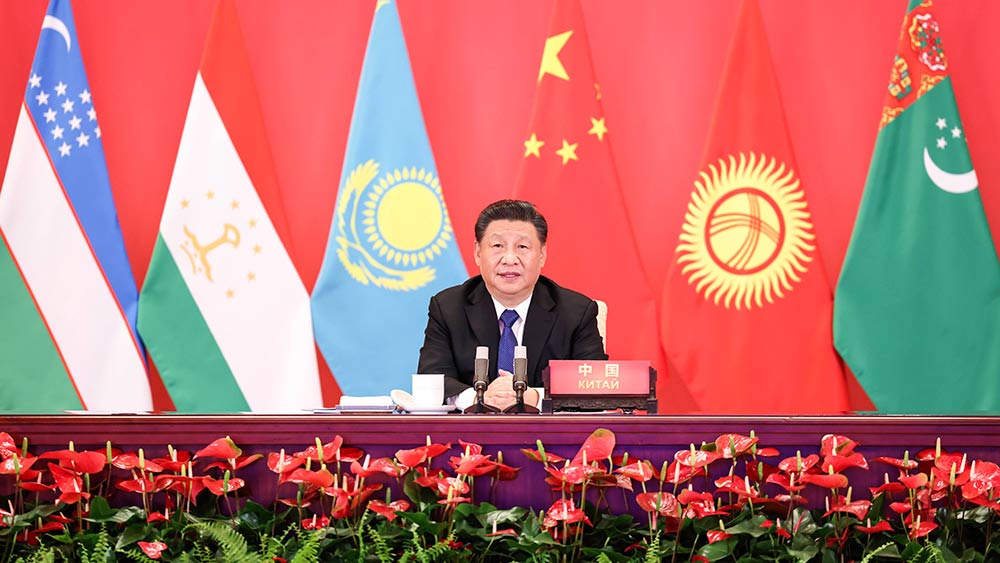 شي يتعهد ببناء مجتمع مصير مشترك أوثق بين الصين ودول آسيا الوسطى