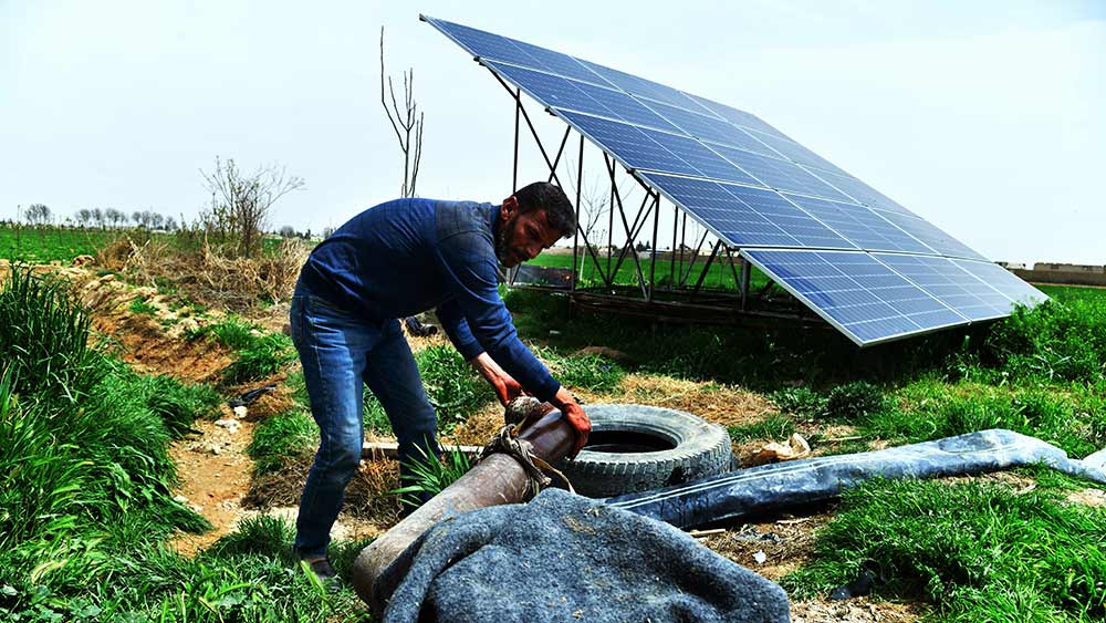طاقة بديلة للمزارعين في سوريا