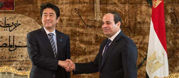 السيسي: مصر تتطلع إلى بداية جديدة للتعاون مع اليابان