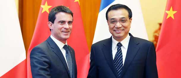 الصين وفرنسا تتعهدان بتبادل التعاون فى مجالات اوسع