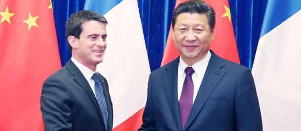الصين وفرنسا تتعهدان بتعزيز التعاون "الاستراتيجي"