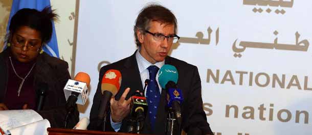 مبعوث دولي : نأمل أن يتم وقف إطلاق النار رسميا في ليبيا
