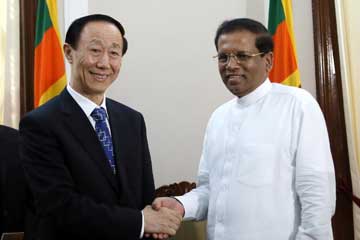 سريلانكا والصين تتعهدان بتعزيز التعاون