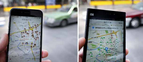 اندماج اكبر تطبيقين لطلب سيارات الأجرة في الصين