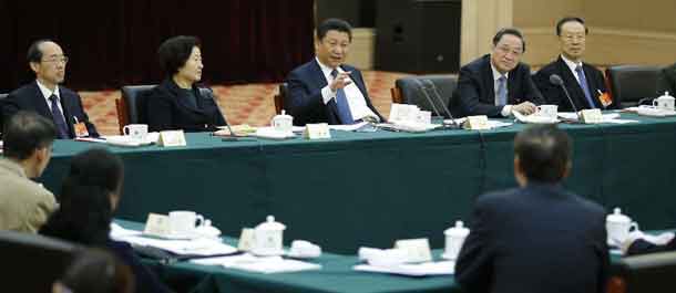 الرئيس الصيني يحث على التنمية السلمية عبر مضيق تايوان