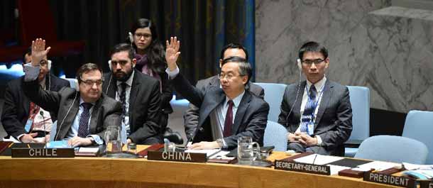 مجلس الأمن يوافق على قرار يدين استخدام قنابل الكلور فى سوريا