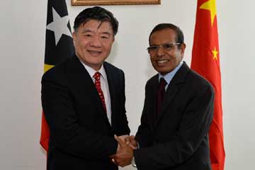 نائب رئيس المجلس الوطني لنواب الشعب الصيني: الصين ترغب في توسيع نطاق التعاون العملي مع تيمور-ليست