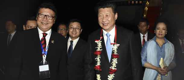 الرئيس الصيني يصل جاكارتا لحضور قمة اسيا-افريقيا