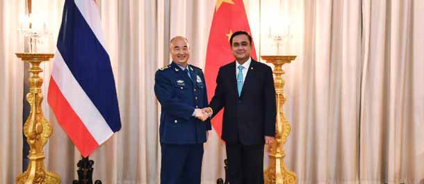تايلاند والصين تتفقان على تعميق العلاقات العسكرية