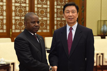 نائب الرئيس الصيني يلتقى بوفد من حزب العمال بجمهورية الكونغو الديمقراطية