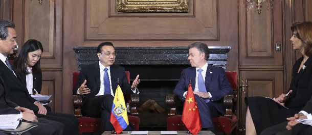 الصين وكولومبيا تتفقان على التعاون في قدرة الانتاج