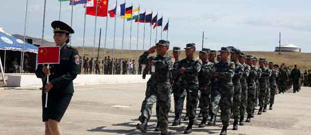 الصين تشارك في تدريب عسكري لحفظ السلام في منغوليا