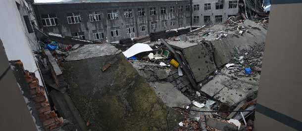 ارتفاع حصيلة القتلى في حادث انهيار مصنع أحذية شرقي الصين إلى 9 أشخاص