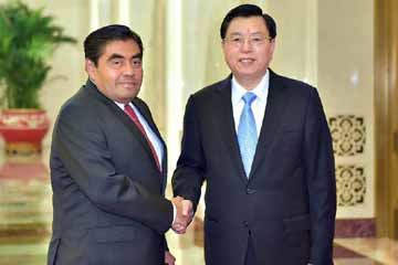 الصين والمكسيك تتعهدان بتعزيز العلاقات التشريعية