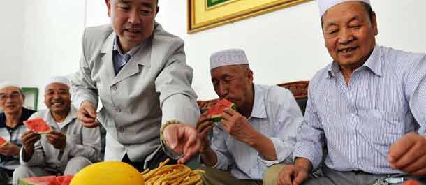 احتفال المسلمين الصينيين بعيد الفطر