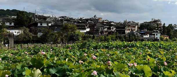 الصين الجميلة: المناظر الساحرة في بلدة خه شون بمقاطعة يوننان