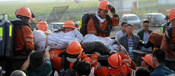 إنقاذ 6 عمال عقب فيضان بمنجم فحم شمال شرقي الصين