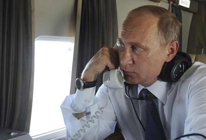 الرئيس الروسية بوتين يتفقد البنية التحتية المرورية