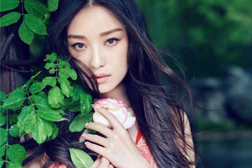 البوم صور الممثلة الصينية ني ني على المجلة