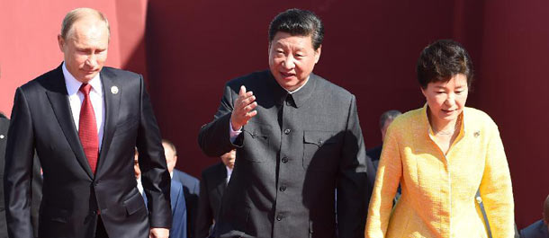القادة والضيوف الأجانب يصلون لحضور الاحتفال الصيني بمناسبة ذكرى النصر