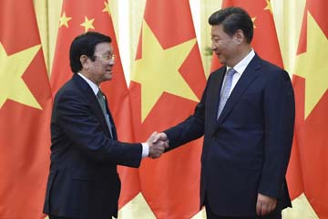 رئيسا الصين وفيتنام يلتقيان ويتفقان على حل الخلافات بطريقة ملائمة
