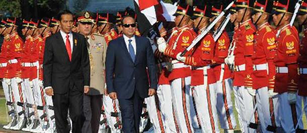 اندونيسيا ومصر تتوصلان لاتفاق حول مكافحة الارهاب وحماية المواطنين