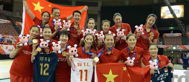 كأس العالم للكرة الطائرة للسيدات: المنتخب الصيني يفوز بالبطولة