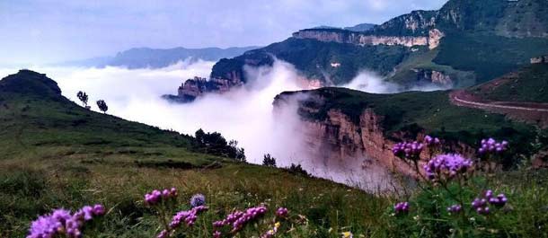 الصين الجميلة: بحر السحب الامميز في جبال تاينهانغ