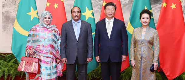 الرئيس الصيني يتعهد بإرساء علاقات أقوى مع موريتانيا