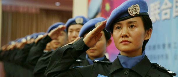 الصين ترسل قوات شرطة لحفظ السلام فى ليبيريا