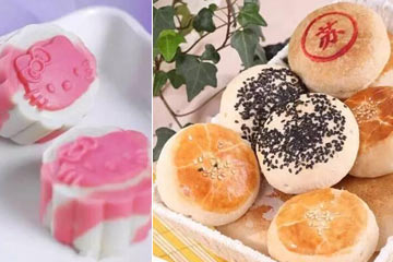 بالصور: ستة أنواع من كعكة القمر التقليدية في الصين
