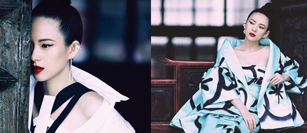 البوم الصور للممثلة الصينية تشانغ تشي يي