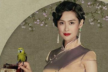 صور الممثلات الصينيات بالفستان الصيني التقليدي تشي باو