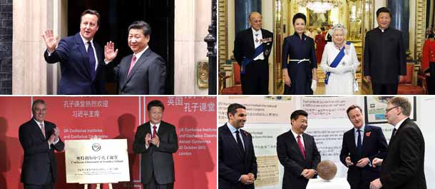 الصور الرائعة تسجل زيارة الرئيس الصيني شي جين بينغ إلى المملكة المتحدة (20-23 أكتوبر)
