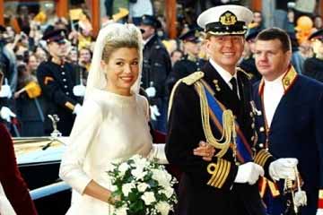 فساتين الزفاف للعائلات الملكية في العالم