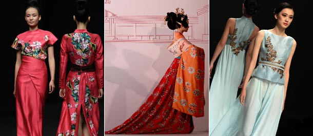 العوامل الصينية في اسبوع الموضة ببكين 2015