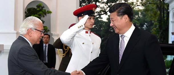 الصين وسنغافورة تتفقان على الارتقاء بالعلاقات