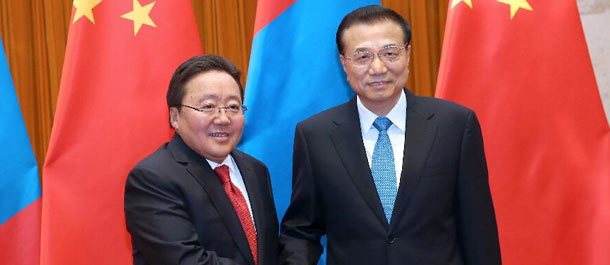 الصين ومنغوليا تصدران بيانا مشتركا حول التعاون الشامل