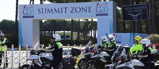 مدينة انطاليا على الاستعداد لافتتاح قمة مجموعة العشرين