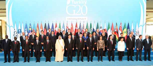 انطلاق أعمال قمة مجموعة الـ20 في تركيا وشي يستعرض آراء الصين