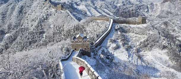 الصور الأسبوعية المميزة عن الثلج لوكالة الأنباء شينخوا